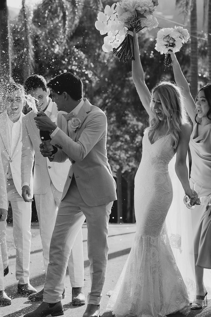 Grace Bride Megan in the Clo Gown