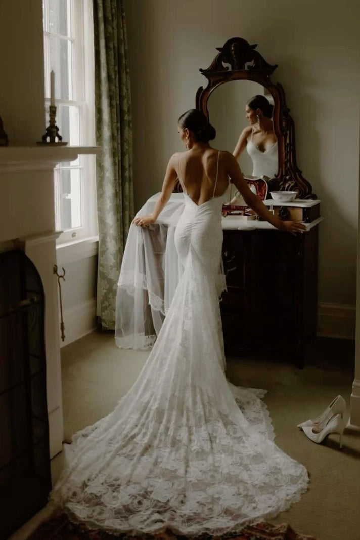 Grace Bride Bailey in the Clo Gown