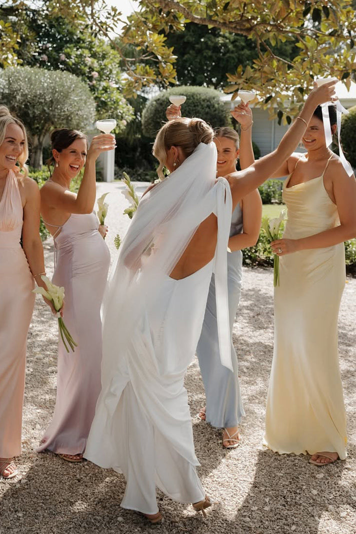 Grace Bride Courtney in the Aire Gown