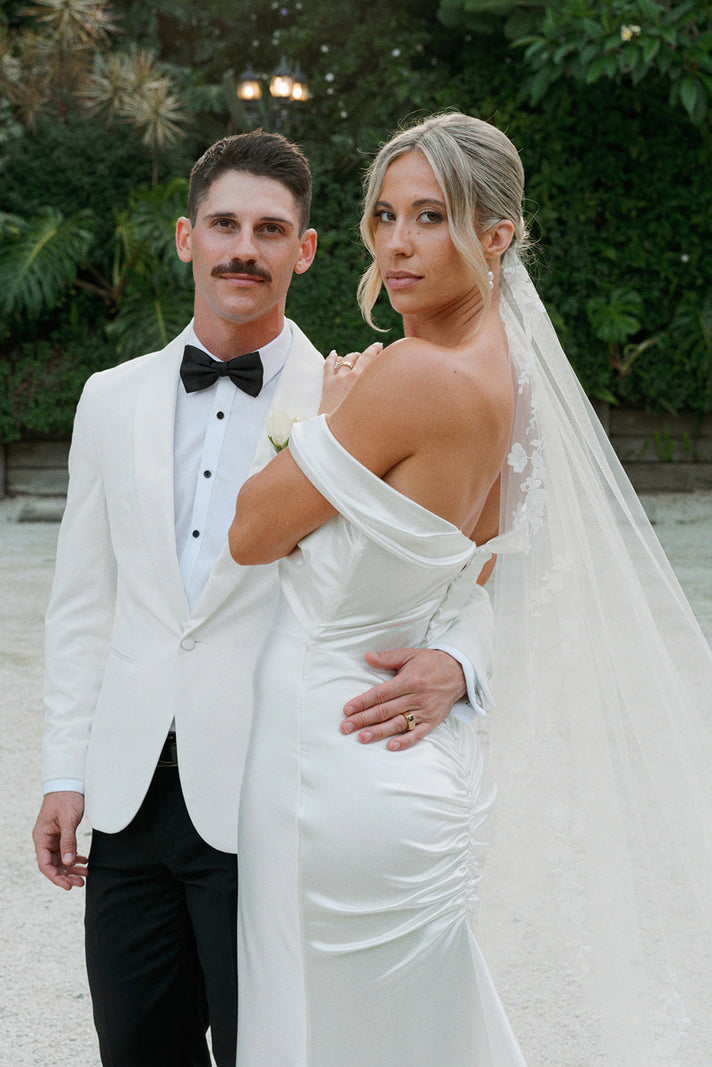 Grace Bride @breeemasters in the Cupid Gown