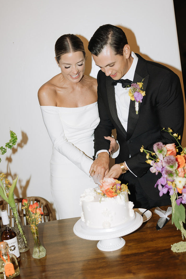 Grace Bride Molly in the Deia Gown
