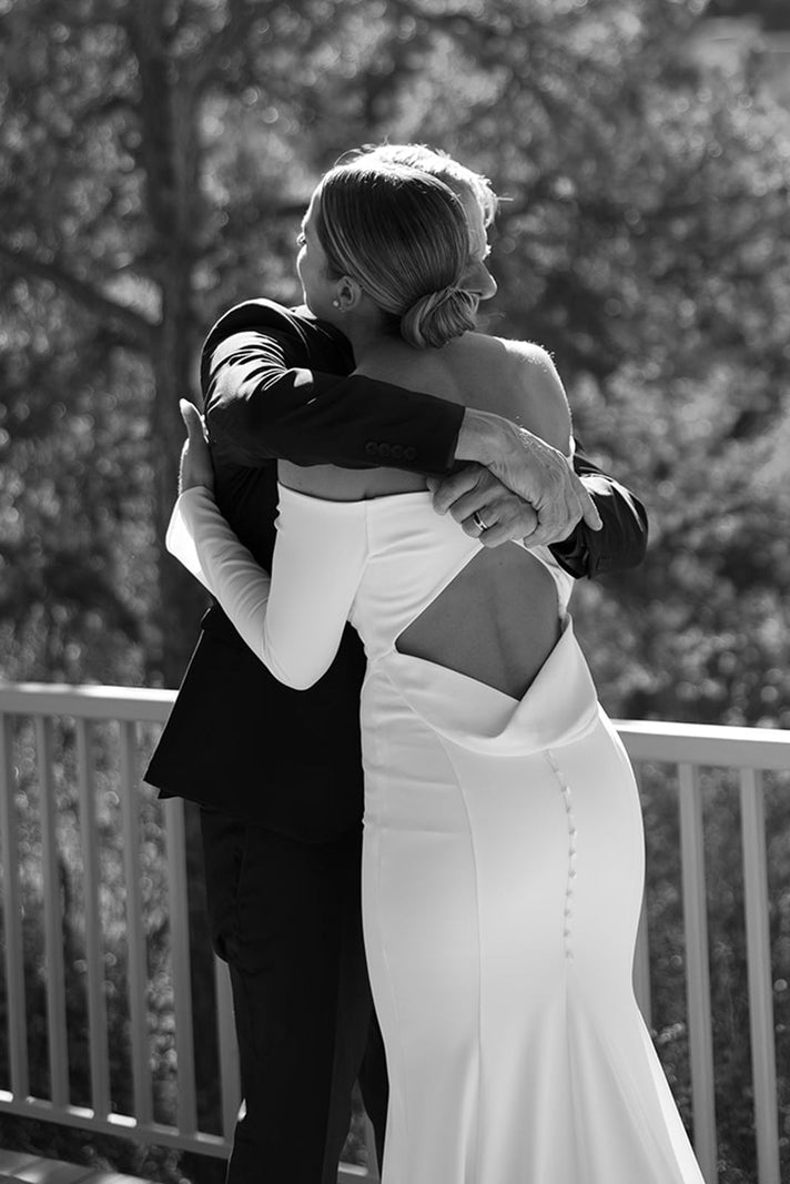 Grace Bride Molly in the Deia Gown