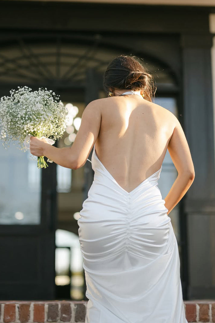 Grace Bride Kameryn in the Mavi Gown