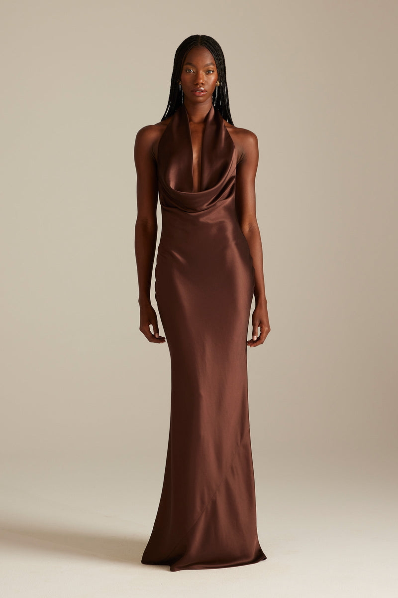 Dillon Espresso Brown Bridesmaid Dresses – Grace Loves Lace AU
