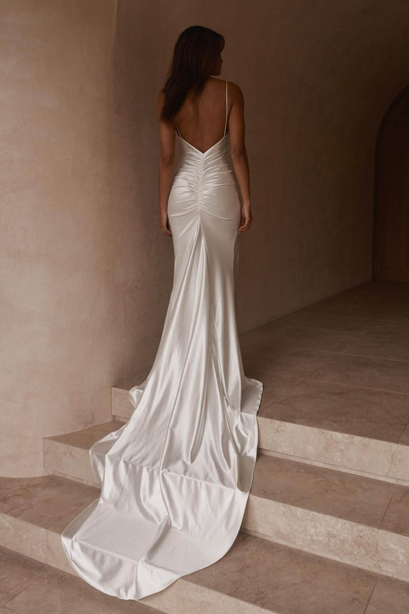 Zsa Zsa | Backless Wedding Dress – Grace Loves Lace AU