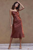 Grace Loves Lace Anya Midi Dress in Copper