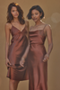 Bridesmaids in Grace Loves Lace Anya Midi in Copper