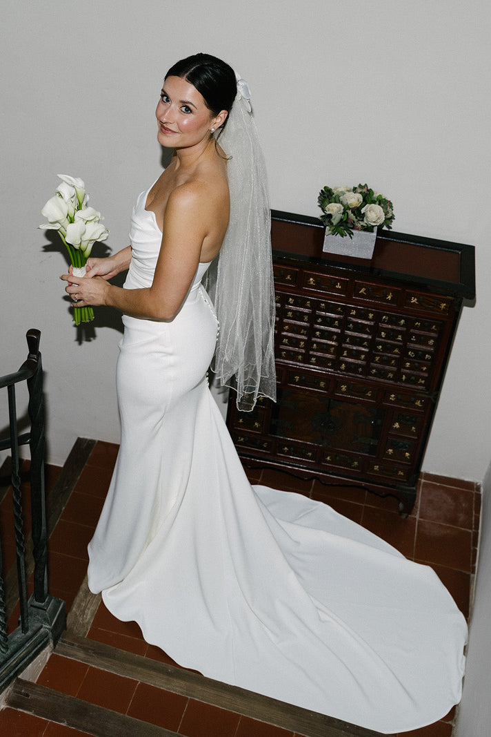 Grace Bride in Phoebe and Rio Cape