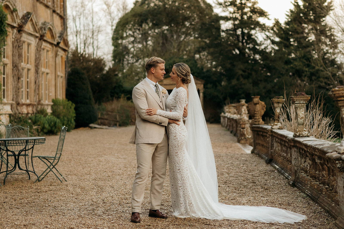 Toby and Kailee in the Orla Gown – Grace Loves Lace AU