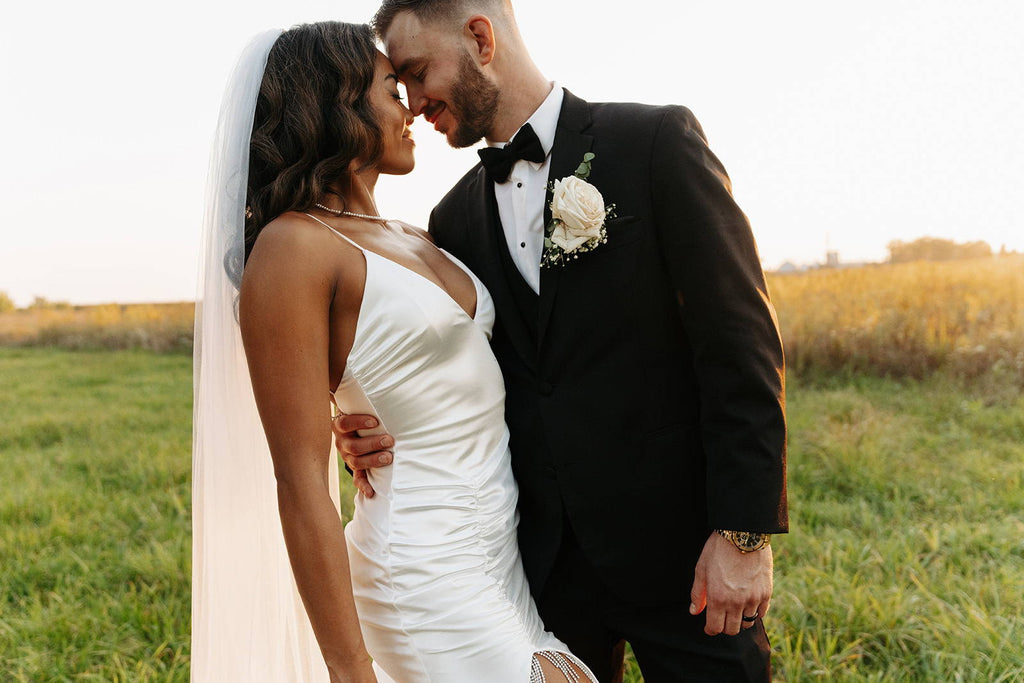 Tyler and Nakiyha in the Zsa Zsa Gown