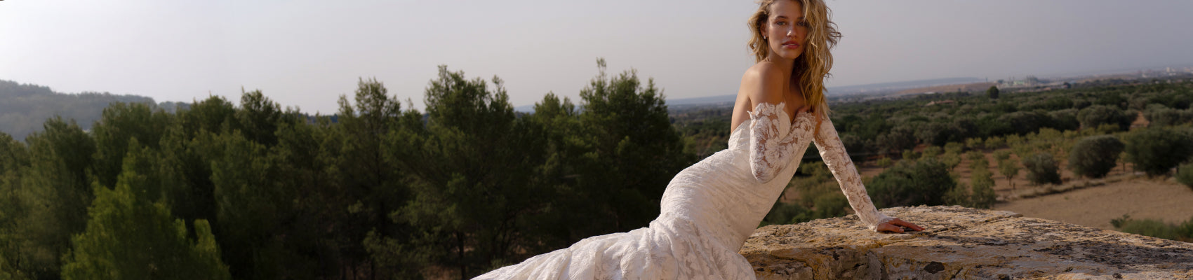 A banner image of a woman in a wedding dress