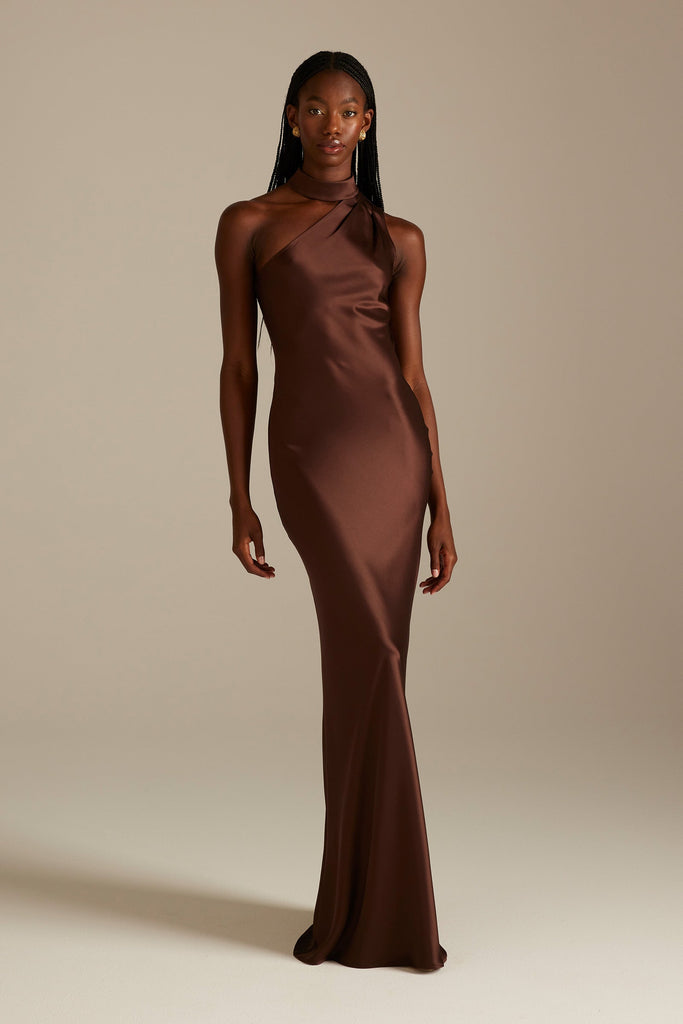 Billie Espresso Bridesmaid Dress_XS_