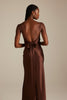 Cameron back shot of Slip Espresso Bridesmaid Dress_XS_