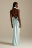 Dillon Blue Halter Bridesmaids Dress_XS_