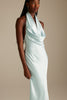 Dillon Blue Halter Bridesmaids Dress_XS_