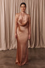 Halter neck rose gold bridesmaid dress_L_
