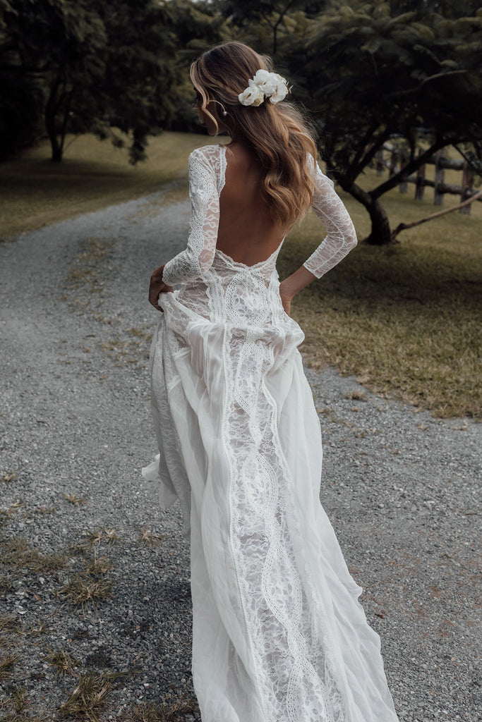 boho wedding dress