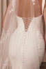 A corset crepe wedding dress_L_