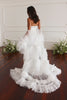 strapless wedding dress with bridal robe_XS_