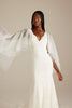 Poppy wedding Dress sleeves paired wi th Sienna Wedding Dress