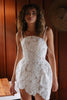 Short lace wedding dress_XS_