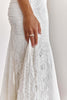 Fingerloop on lace wedding gown by Grace Loves Lace