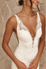 Bust lace detailing of the Grace Loves Lace Dahlia wedding gown