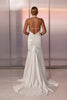 Mavi ruched low back Wedding Dress_XS_