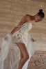 Short Lace Wedding Dress_XS_