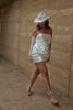 Strapless Short Wedding Dress with gloves_L_