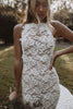 Alexandra Grace Loves Lace wedding dress with front split