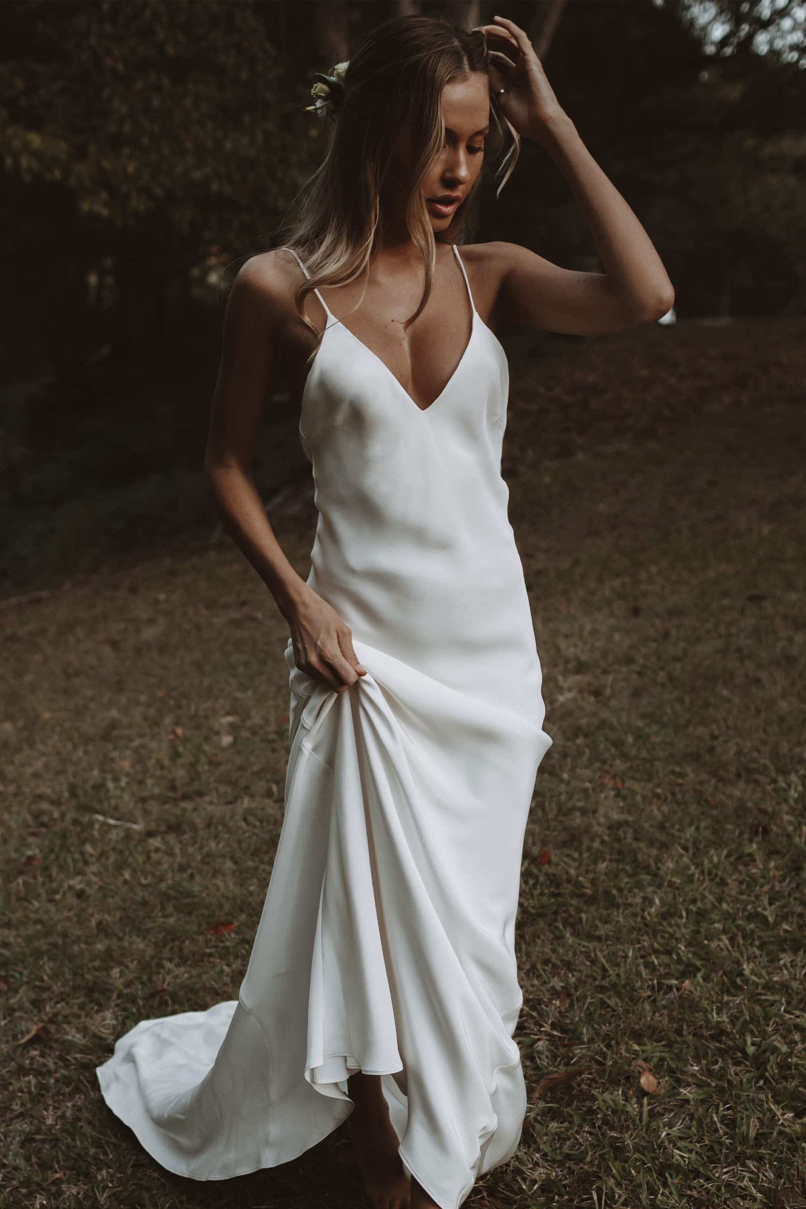 Summer| Silk Wedding Gown | Customised – Grace Loves Lace AU