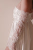 Shimmer Lace Bridal Gloves