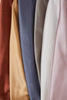 Silk fabric colour swatches